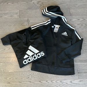 Adidas Boys Zip Up/ Hoodie Bundle